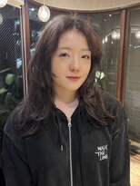 フリッカ(FLYCKA)&nbsp;グレーベージュ×レイヤーカット