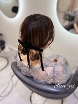 ヘア サロン クラン ソア 心斎橋店(hair salon clan soar)&nbsp;ツインお団子【クランソア】ヘアメ/ヘアセット/心斎橋