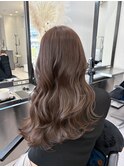 ブリーチなしでできるマロンベージュ♪10代20代30代