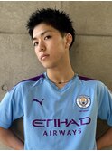 池袋無造作なスパイキーショートパーマ◎[池袋メンズ美容室］