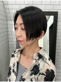 アイロン無し×マッシュショート×刈り上げ