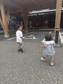 アンリルヘア(enrire hair.) わんぱくな4歳の男の子と元気いっぱいの2歳の女の子がいます^ ^