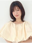 ＊レイヤーボブふんわりくびれ透明感ベージュ＊