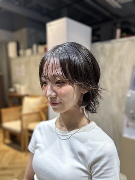 エッセ 大阪梅田茶屋町店(esse) ショートウルフ×ニュアンスパーマ