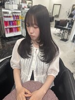 ザ アクネ 岡崎竜美丘店(THE ACNE)&nbsp;♪レイヤー_チョコレートブラウン_艶髪_韓国