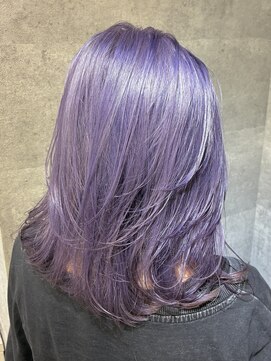 キャラ シャローネ 池袋(Chara Chalone) クリアラベンダーのレイヤースタイル【岸雄一】