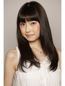 アース 新越谷店(HAIR&MAKE EARTH) 黒髪ナチュラルストレート