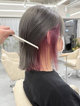 エルヘアメゾン(el. hair maison) ボブとインナーカラー☆
