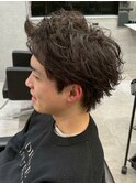 MEN'S HAIR/波巻ツイストスパイラル/フェザーパーマ/伊勢崎