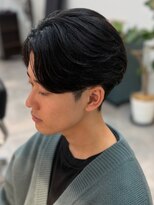 シーフ 千葉(Cyf) MEN’S HAIR/千葉駅/センターパート/曲がる縮毛矯正/齊藤大樹