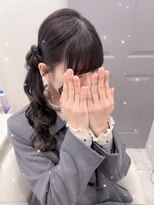 リシェル 原宿店(Ricel)&nbsp;サイドお団子ポニー♪ [ヘアセット/原宿/渋谷] 