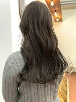 パークレーン アイス イヴェン(park lane ICI yeven)&nbsp;40代50代◎大人上品オリーブブラウンウェーブロング