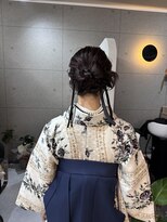 ウニュ(unu.)&nbsp;卒業式ヘアセット、着付け、ヘアメイク
