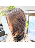 ミディアムレイヤーカット
