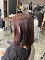 バセット バイ アルター 鎌取店(basset by aL-ter)&nbsp;着物ヘア/大人ガーリー/ダークアッシュ/似合わせカット/鎌取