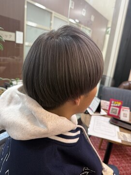 フィールエー レキシントンプラザ店(feel.a) シルバーグレーシースルーマッシュ