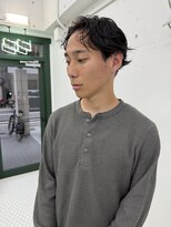 ウェルネス(Wellness) メンズ/ニュアンスパーマ/眉毛カット