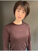 【morio】大人女性長めのショートヘア♪