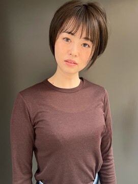 ラウンジ モリオ イケブクロ(Lounge MORIO Ikebukuro) 【morio】大人女性長めのショートヘア♪