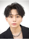熊本メンズショートツイストフェザー美容室スパイラル