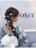 【9/13東北未来芸術花火】浴衣着付けヘアセットクーポン☆