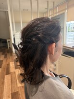 ヘアケアサロンジェー(J)&nbsp;ハーフアップ