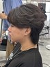 メンズカット+フェザーパーマ￥10000[町田/men's/メンズパーマ/メンズサロン]