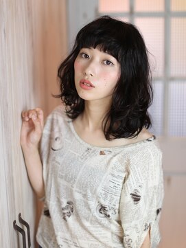 カリン (carin) ミディアムパーマ【carin 川崎/川崎駅】