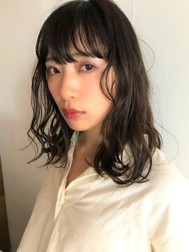 ハニー(HONEY by Chord) 地毛風カラー×大人カジュアル