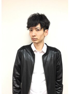 サロンボンジュール(salon Bonjour) 【メンズショート】爽やかナチュラルツーブロックショート＿２