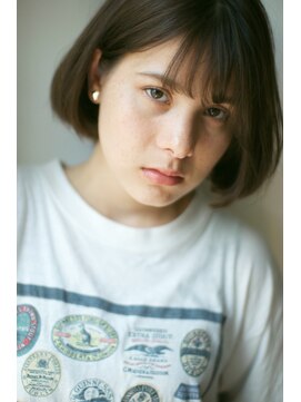 ホーミートウキョウ(HOMIE TOKYO) 無造作カール×イルミナカラー×ボブディ【西村康平】