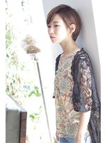 ロミー 本厚木(ROMMY.)&nbsp;流し前髪似合わせショートボブ◎骨格診断◎