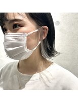 ジンジャー(GINGER)&nbsp;インナーカラー×シルバー×アディクシー×透明感