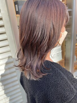 ネオリーブ アンド 渋谷店(Neolive &) 【neolive& 渋谷店】グレーベージュインナーカラー