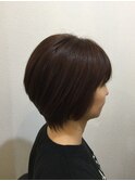 お手軽ショートボブ
