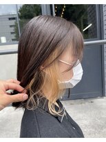 イキプラスディードットログ 大和八木駅前店(ikii+D.Log) 韓国風インナーカラー/イヤリングカラー×