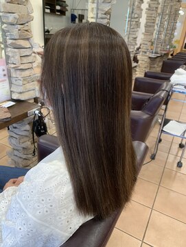 リー 甲子園(Lee) ナチュラルハイライト×ストレート☆