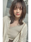 Aラインボブ/かきあげ/マロンベージュ【高円寺/高円寺駅】