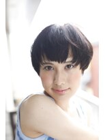 ナタン 自由が丘(NATHAN)&nbsp;マッシュヘアー×インディゴブルー×サファイア×栗色×ショート