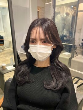 ジュール 新宿三丁目(Joule) くびれヘア/ヨシンモリ/韓国ヘア/ミディアムヘア/新宿三丁目