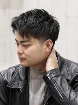 ヨシザワインク プレミアム 横浜 桜木町店(YOSHIZAWA Inc. PREMIUM) ワイルドツーブロックメンズショート