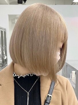 ウィコ 新宿(WICO) ミルクティーボブ[新宿駅/フェミニン/モード/ダークアッシュ]