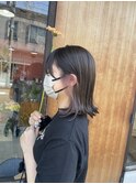 イヤリングカラー×ピンクベージュ