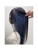 アース 豊橋店(HAIR&MAKE EARTH) ダークブルーインナー