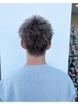 メゾン アヴァロ(Maison Avallo)&nbsp;シルバーグレーのスパイキーショート