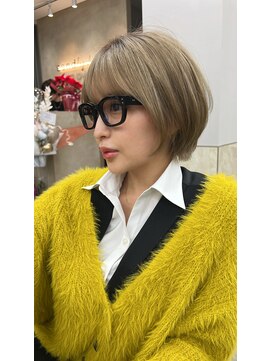 サンド 鹿児島中央(sand) @sei___sandハイトーンカラー/ショート/鹿児島中央駅