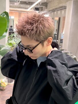 スキルセカンドハウス 天神(SKILL SECOND HOUSE) ハイトーンスパイキーショートstyle