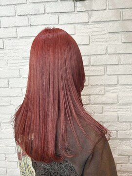 レーベン(Leben) ダブルカラー ピンクベージュ ロング