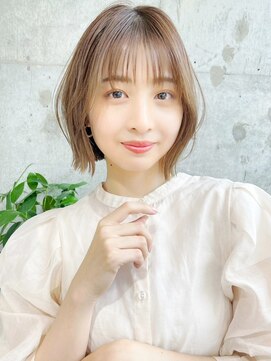 ハローバイシー 仙台(Hello by Sea) 韓国レイヤーカット×美髪☆髪質改善イノアカラー[仙台]