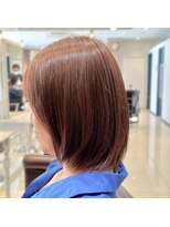 ドラマチックヘア 川鶴店&nbsp;明るめのグレイカラーにエイジングトリートメント